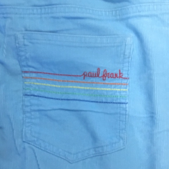Vintage Paul Frank Baby Blue Corduroy Pants - Picture 2 of 8